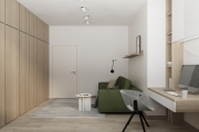 Moderný návrh  interiéru bytu v Discovery Residence | PRUNUS 7